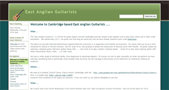 Desktop Screenshot of eastanglianguitarists.com